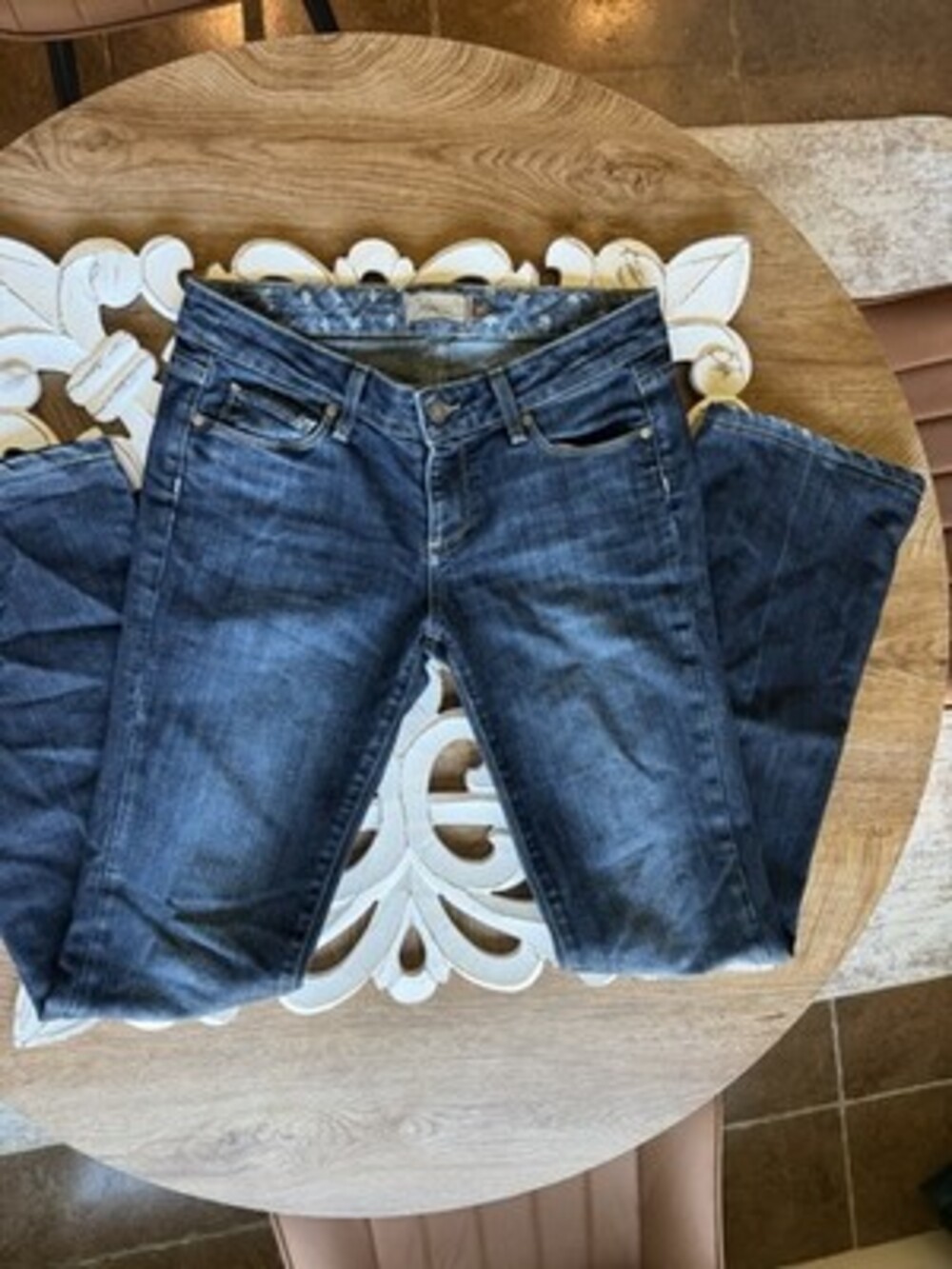 Women's Paige Jeans Size 28 Bootcut Low rise Y2K